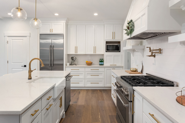 Kitchen of Luxury Home — Kitchen design in Paget, QLD