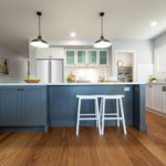 Blue Cabinet — Kitchen design in Paget, QLD