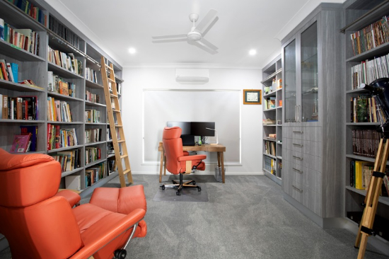 Book Shelves — Kitchen design in Paget, QLD