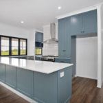 Gray Cabinet — Kitchen design in Paget, QLD