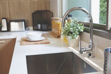 Sink — Kitchen design in Paget, QLD